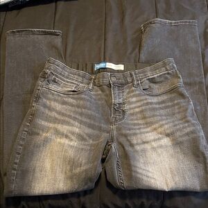 Old Navy Men's Gray Straight Jeans